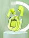 Air31 Earbuds With SILICON POUCH Wireless Crystal Transparent and Bluetooth