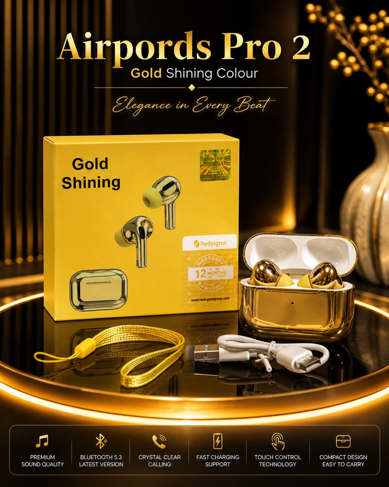 Air Pods Pro2 Shining with 5 Colors Very Good Sound