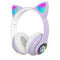 Cat Headphones RGB Light New Stock Type C Charging